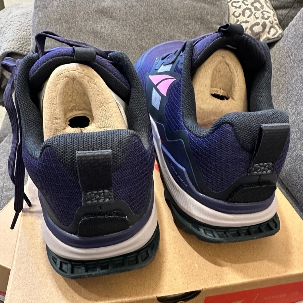 Shoes Altra W lone peak 7 dark purple shoe size 9.5. Never worn. - Picture 6 of 6